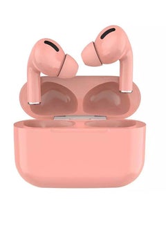 TWS BT5.0 Earphones Active Noise Cancelling Earbuds Low-Latency Touch-control Earphones Headset with Mic Charging Case Compatible with Siri Android iOS Pink