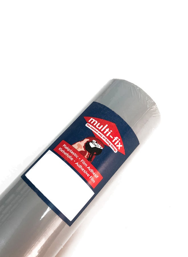 Plain Adhesive Bookcover Grey - Image 2