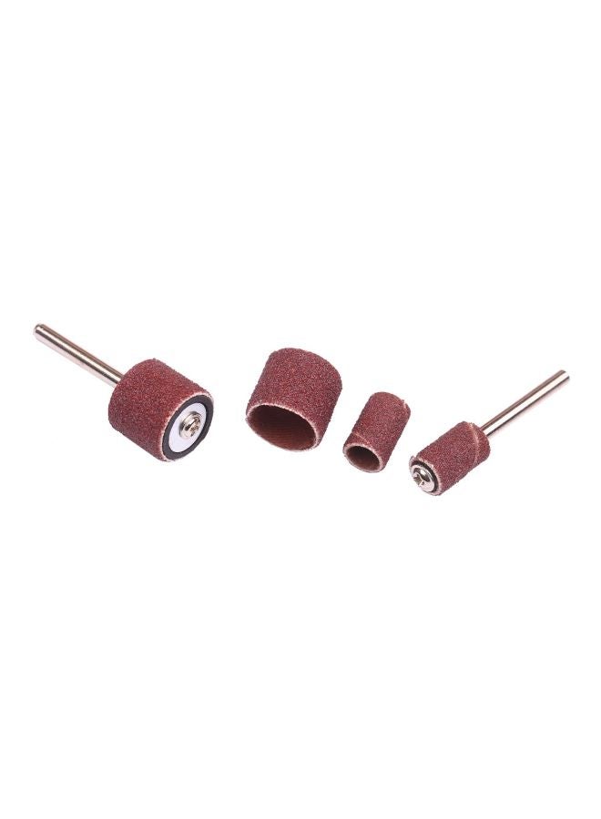 608-Piece Drum Sanding Kit With Drum Mandrels Screwdrivers And Sleeve Set Multicolour 25x7x20cm  - Image 4