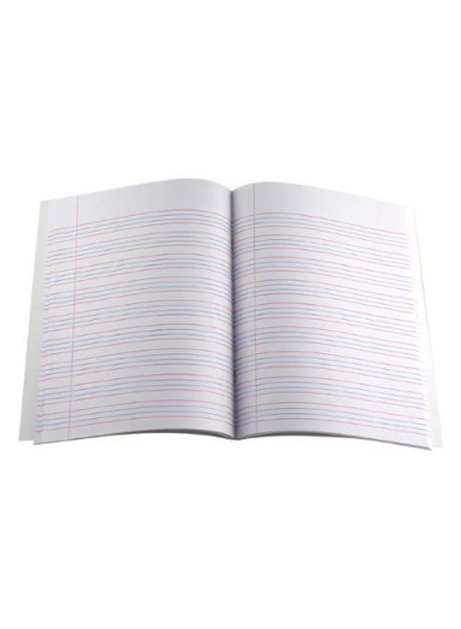 Psi - 200-Pages Four Lined Exercise Book Yellow - Image 1