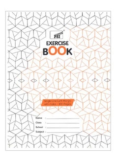Psi Single Lined Exercise Book, 100 Pages White  - Image 1