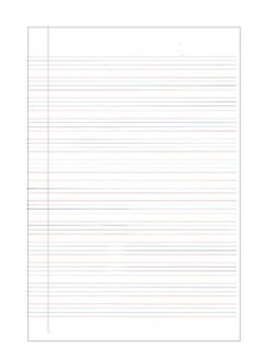 Psi 70-Sheets A4 Single Lined Exercise Book Orange  - Image 2