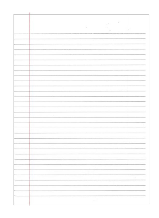 هورايزون كتاب تمارين بسطر مفرد من 70 ورقة مقاس A4 وردي - Image 2