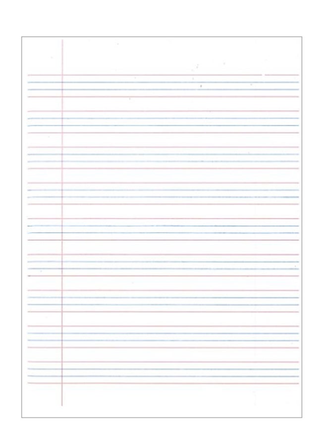 Horizon 100-Pages A5 Four Lined Exercise Book Pink - Image 2