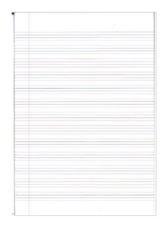 Psi A4 Four Lined Ruling Exercise Book Multicolour  - Image 2