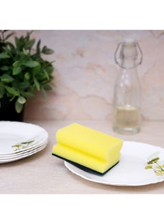 5-Piece Cleaning Sponge Yellow/Green 200grams - v1597314834/N32044761A_6