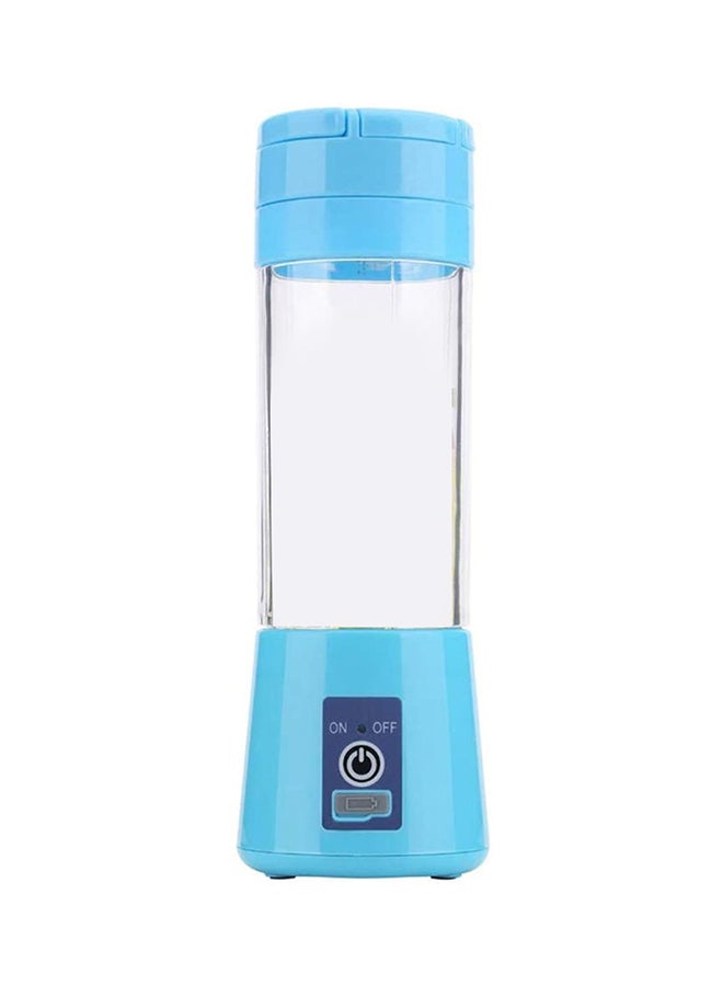 عصارة كهربائية محمولة 380 ml 10 W LNKO4406_1 أزرق/شفاف - Image 1