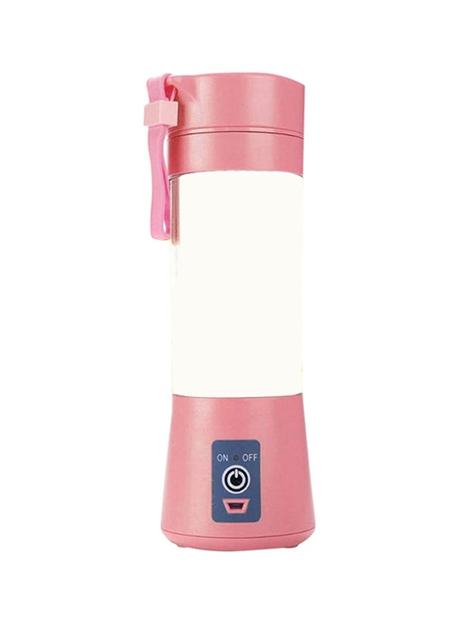 عصارة كهربائية محمولة 380 ml 10 W LNKO4406_2 الوردي/الشفاف - Image 1