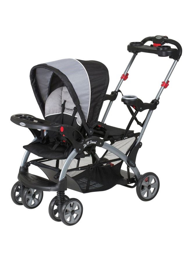 babytrend Sit N Stand Ultra Stroller - Phantom  - Image 1