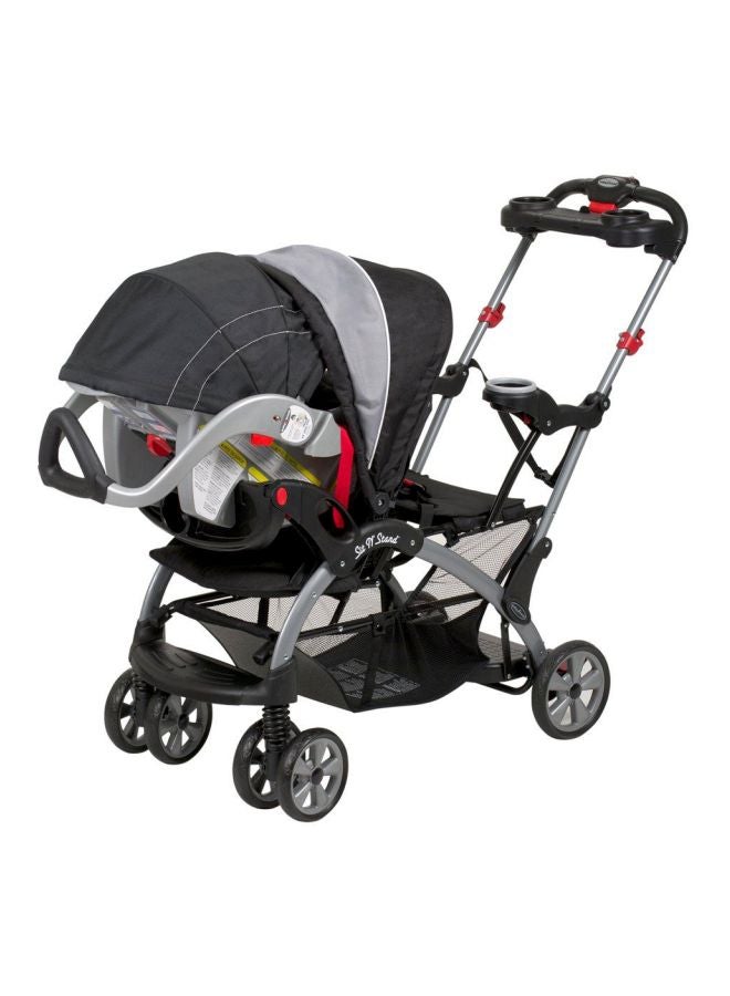babytrend Sit N Stand Ultra Stroller - Phantom  - Image 3