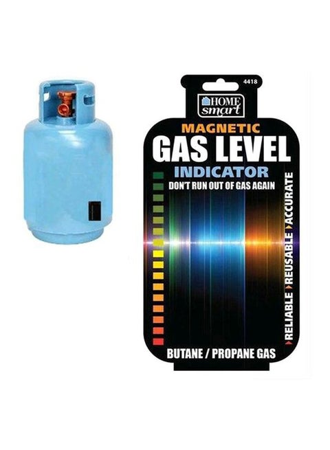 Magnetic Gas Level Indicator Black/White/Blue