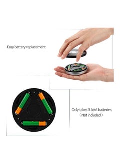 Generic 6-LED Motion Sensor Light With Adhesive Pad White 8x8x2cm  - Image 2