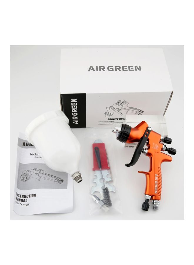 Generic Highly Atomized Paint Spray Gun Orange/Black 600ml  - Image 2