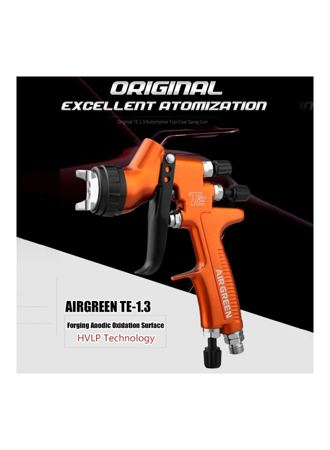Generic Highly Atomized Paint Spray Gun Orange/Black 600ml  - Image 3