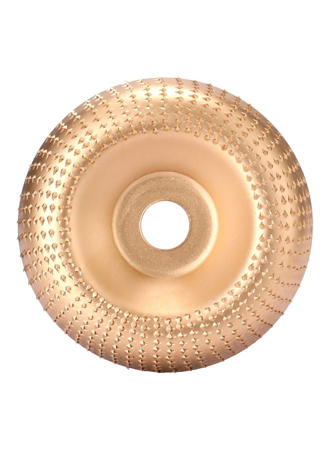 Steel Wood Angle Grinding Wheel Gold