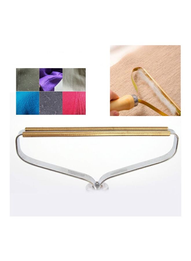 Generic - Portable Lint Removing Roller Gold/Silver/Beige - Image 1