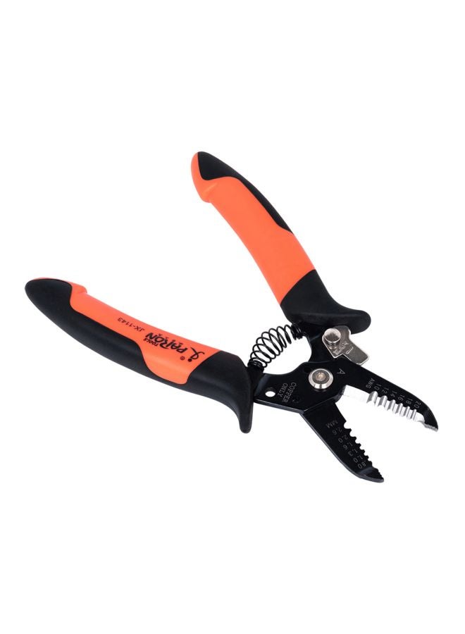 Paron 6-Hole Multifunctional Wire Stripper Orange/Black - Image 3
