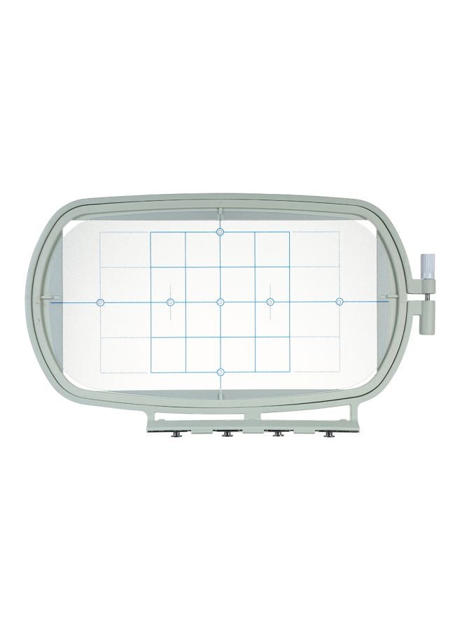 3-Piece Embroidery Machine Hoop Frame Set Grey Small 60x85 mm, Medium 155x120 mm, Large 225x120 mm  - Image 3