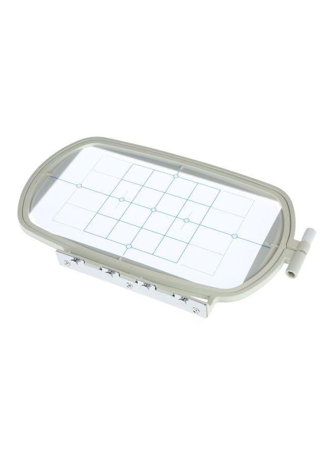 3-Piece Embroidery Machine Hoop Frame Set Grey Small 60x85 mm, Medium 155x120 mm, Large 225x120 mm  - Image 5