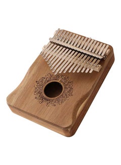 Generic 17 Keys Kalimba African Wooden Thumb Piano With Accessories  - Image 1