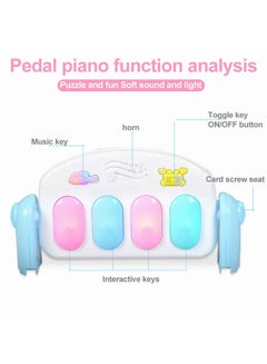 Generic 3-In-1 Multifunction Play Mat With Pedal Piano 45x56x74cm  - Image 2