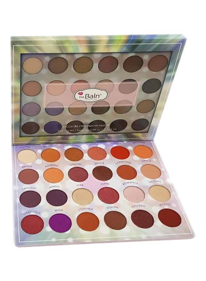 the Baln 24-Colour Eyeshadow Palette Multicolor - Image 1