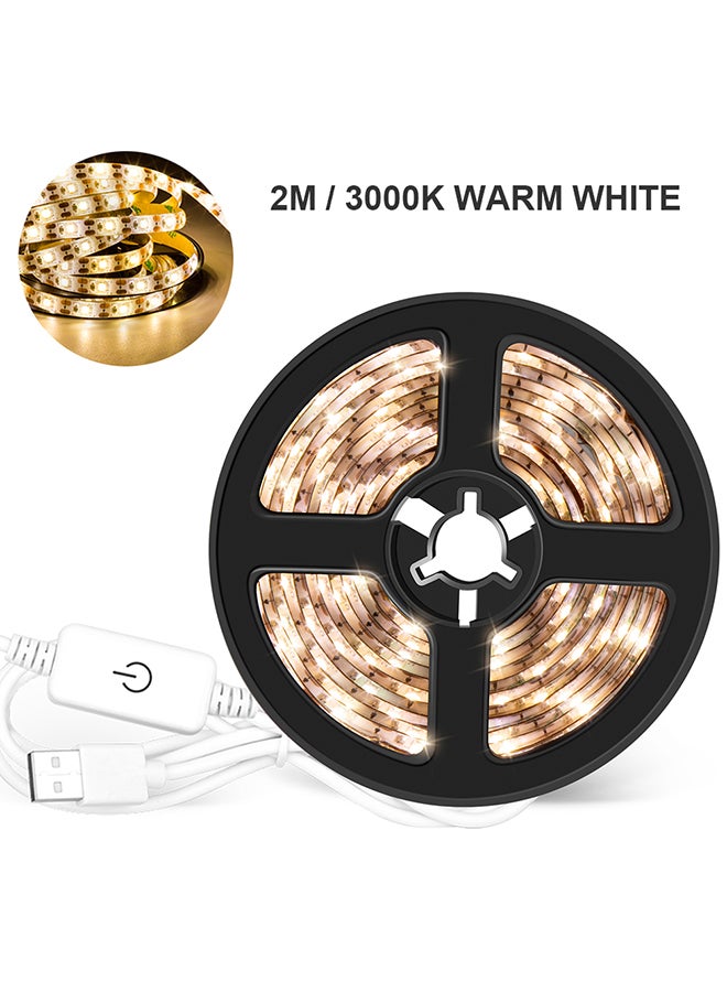 Generic USB Dimmable LED Strips Light Warm White 5meter  - Image 1