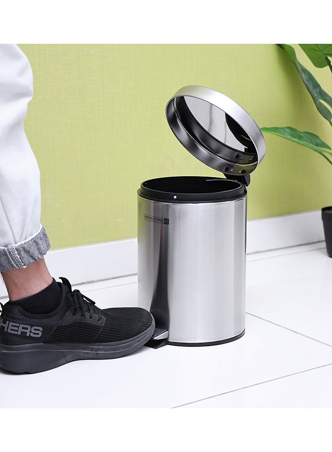 Pedal Trash Bin Silver/Black - v1597323361/N17229684A_9