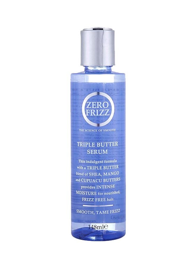 Zero Frizz Triple Butter Serum Clear 148ml - Image 1