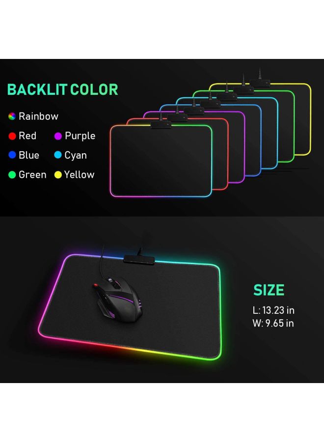 General - Gaming Mouse Pad With LED - Image 1