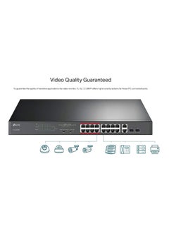 TP-LINK 16-Port Switch With 4-Gigabit Port And SFP Slot Black  - Image 3