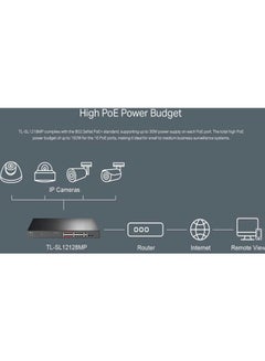 TP-LINK 16-Port Switch With 4-Gigabit Port And SFP Slot Black  - Image 4