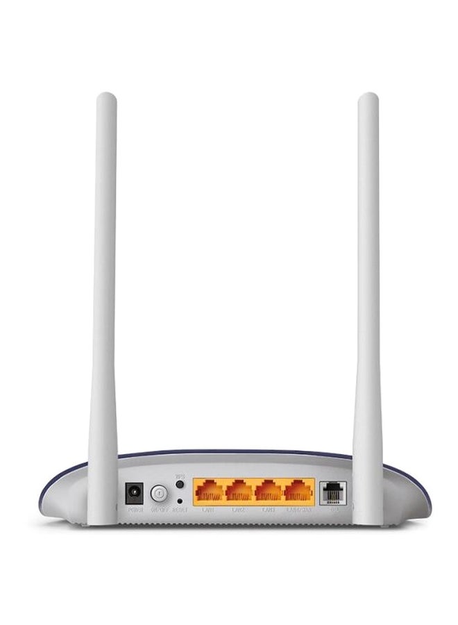 TP-LINK Wireless N ADSL2 Modem Router Blue/White - Image 2