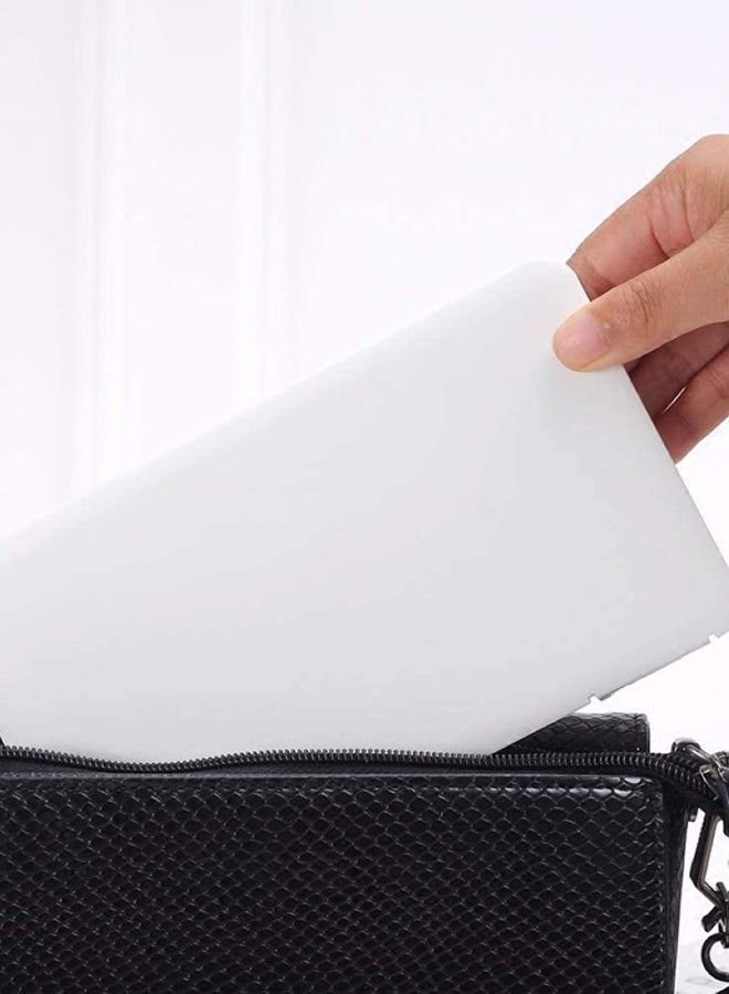 giftology Dust-Proof Portable Storage Box For Protective Face Mask White 19x1.2x11cm  - Image 4