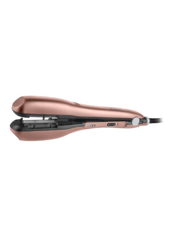 Scarlett Corded Automatic Crimper Metallic Rose Gold/Black 18cm  - Image 1