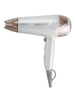 Scarlett Hair Dryer White/Beige 11inch  - Image 2