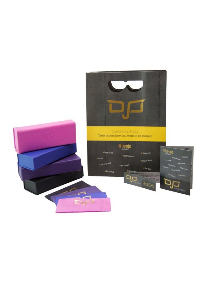 OJO Women's UV Protected Cat-Eye Sunglasses 32OSI22238 - Image 5