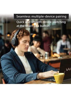Sony Over-Ear Noise-Cancelling Bluetooth Headphones Black  - Image 5