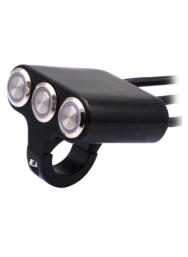 Generic Motorcycle Three-Position Faucet Auxiliary Light Switch  - Image 1
