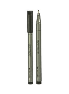 M&G Sketcher Micro Fineliner Pen Grey/Black  - Image 2
