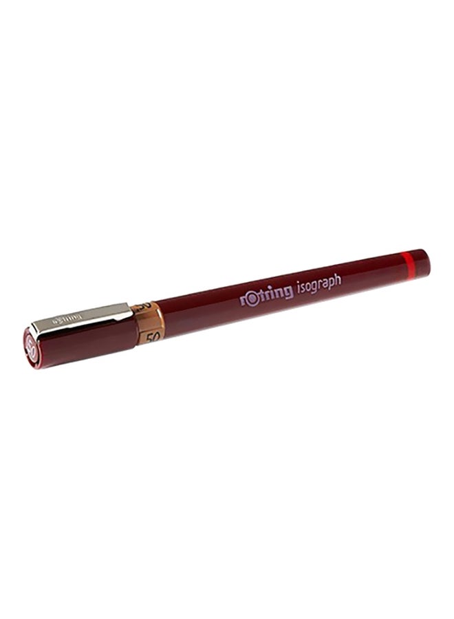 Rotring Isograph Technical Pen Brown 