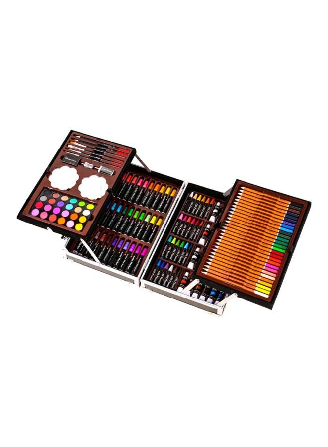 145-Piece Deluxe Art Set Pink/Silver - Image 1