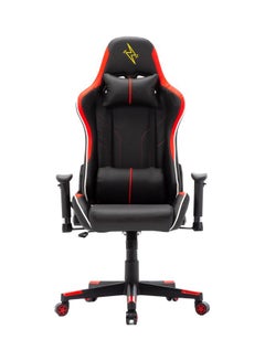 Blitzed High Back Gaming Chair With Lumbar Cushion Red/Black 65.5x84x29cm  - Image 1