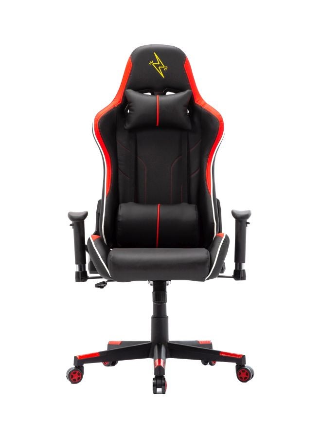 Blitzed High Back Gaming Chair With Lumbar Cushion Red/Black 65.5x84x29cm - Image 1