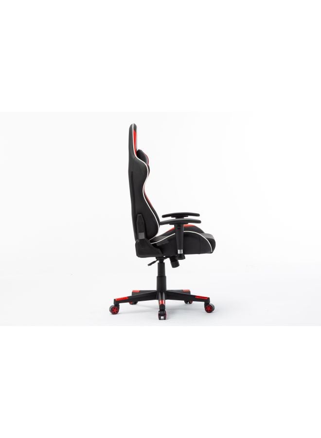 Blitzed High Back Gaming Chair With Lumbar Cushion Red/Black 65.5x84x29cm - Image 4