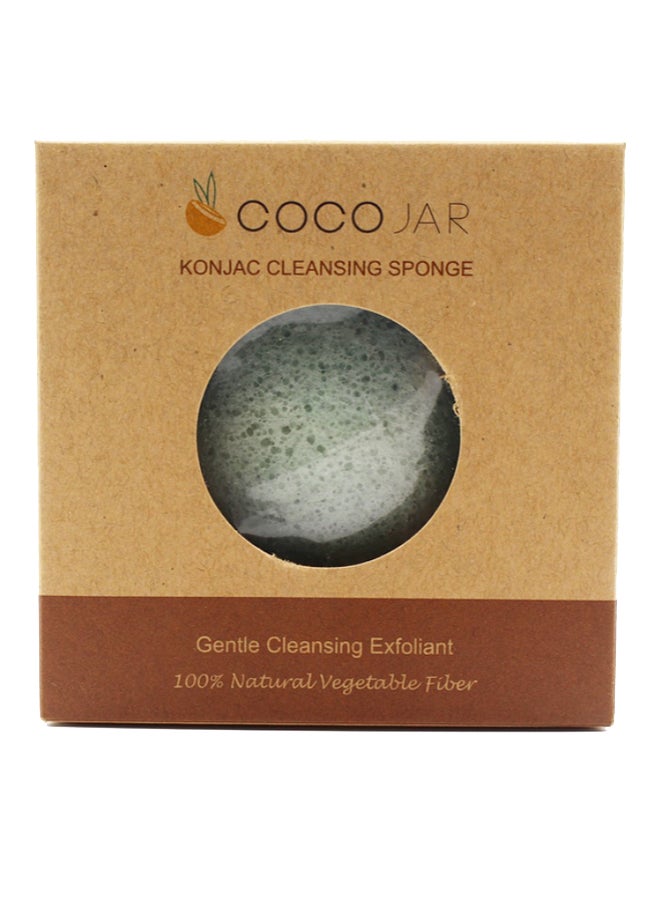 Coco Jar Konjac Cleansing Sponge Yellow  - Image 3