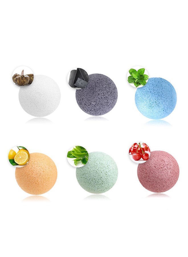 Coco Jar Konjac Face Cleansing Sponge Blue - Image 2