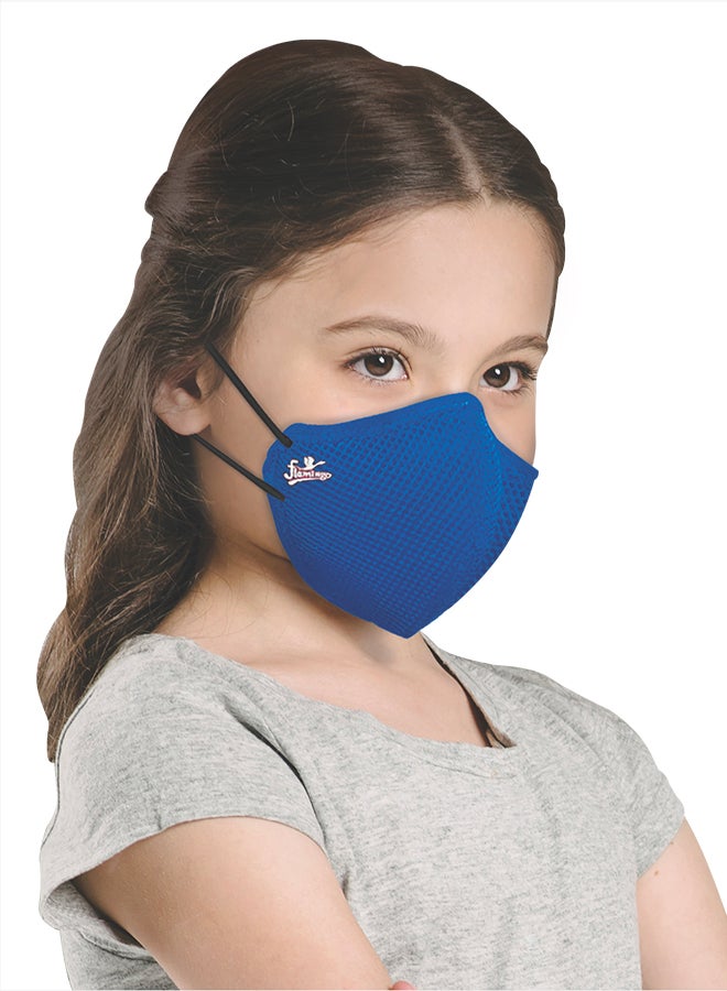 Flamingo Pack Of 3 Re-Usable FlamiMask Blue/Red/Yellow - Image 2