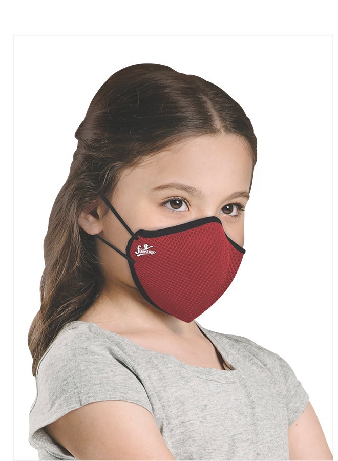 Flamingo Pack Of 3 Re-Usable FlamiMask Blue/Red/Yellow - Image 3