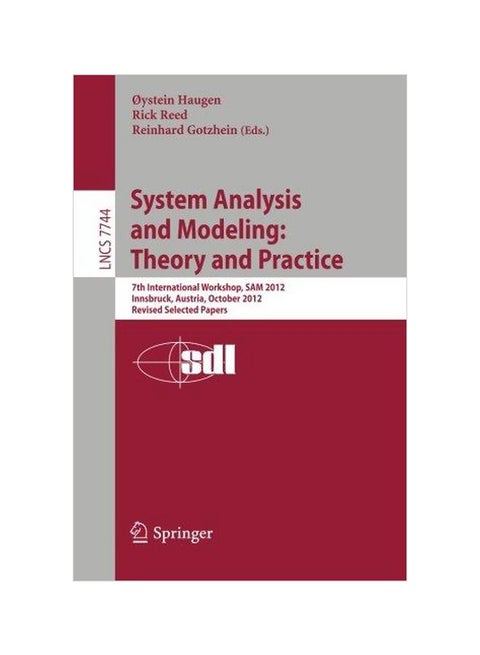 System Analysis And Modeling Paperback English by Oystein Haugen - 2013-02-02